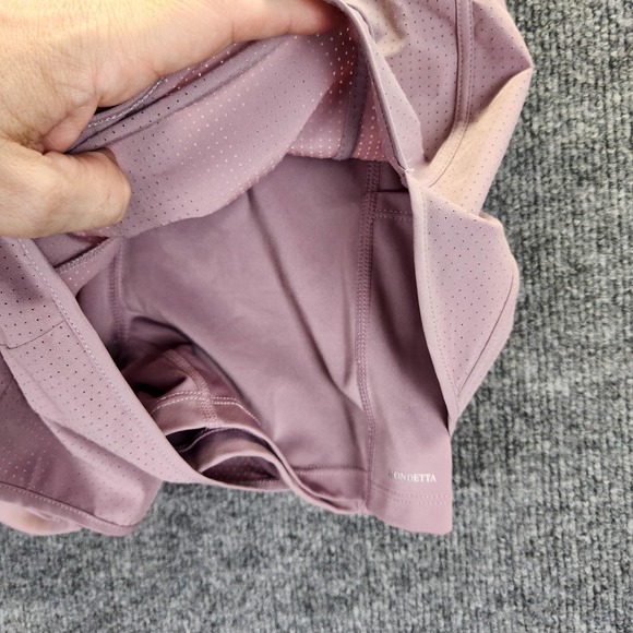 Mondetta Shorts Womens XS Pink Perforated Lined Athletic Running Activewear - Picture 7 of 12